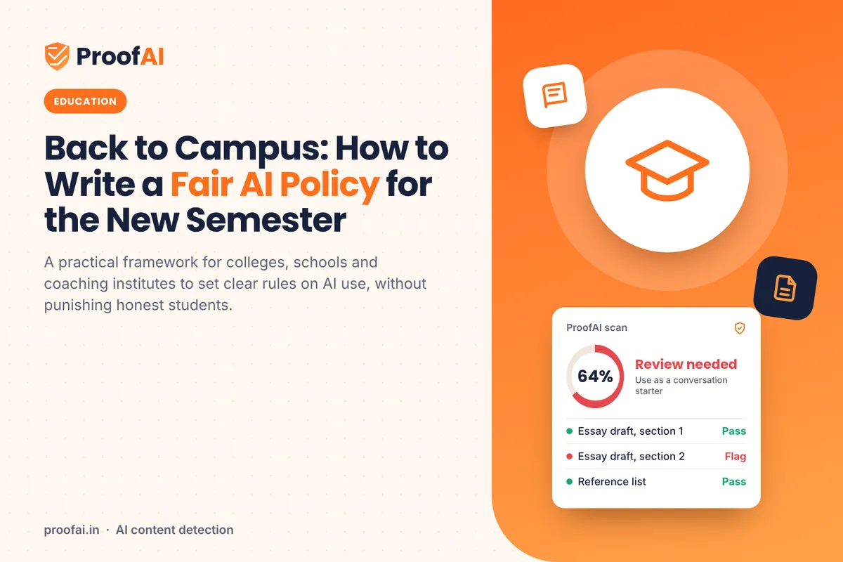 How to Write a Fair AI Policy for the New Semester