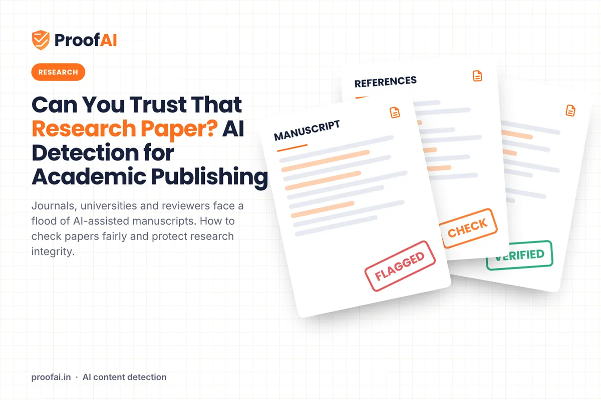AI Detection in Academic Publishing and Peer Review